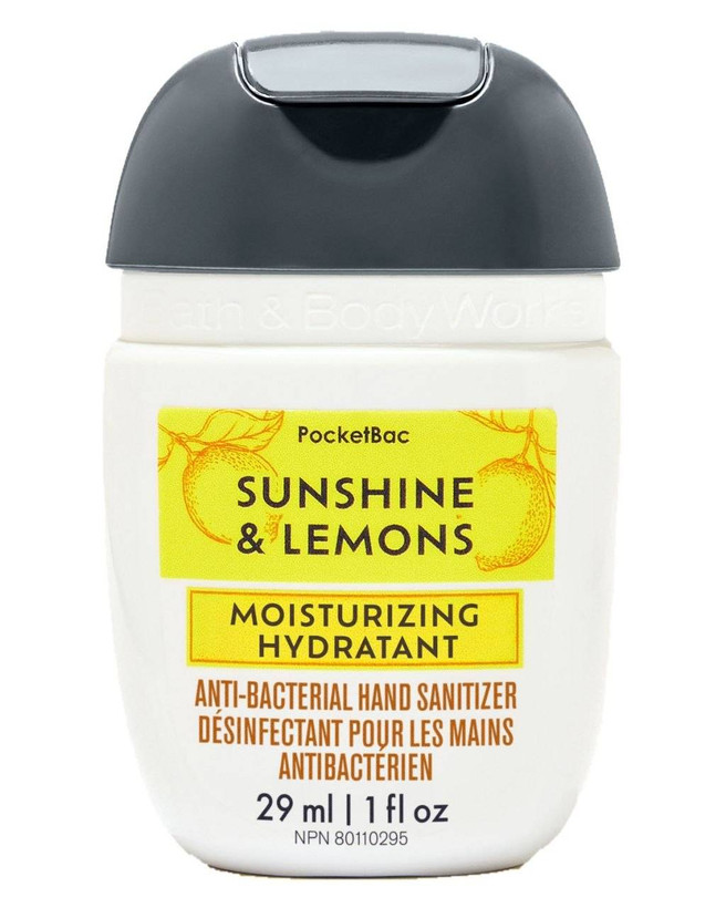 ژل ضدعفونی کنندهی دست بث اند بادی مدل Sunshine & Lemons