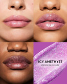 لیپ گلاس استیکی فنتی شاین دار رنگ Icy Amethyst
